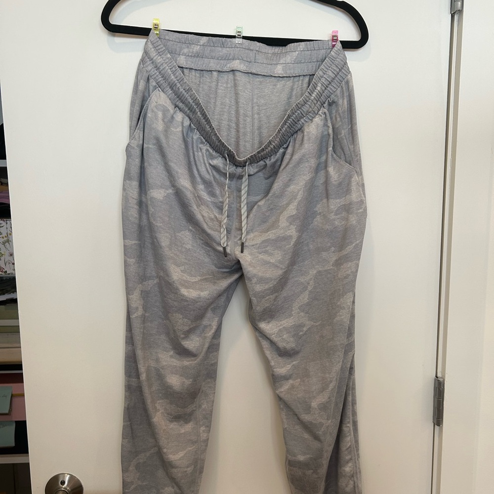 Gray Camouflage Women's  Pants